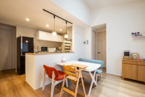 食事の時間が楽しみになるダイニング