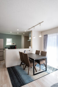 陽光が差し込む心地よい空間