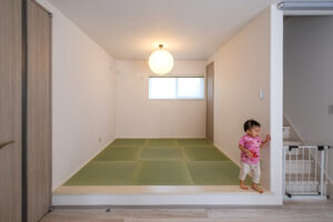 オープンタイプの4.5帖小上がり和室