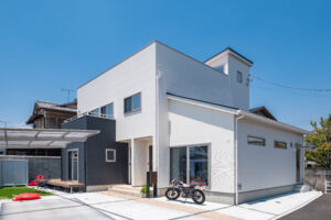 屋上庭園+全館空調で健やかな二世帯エコライフを実現