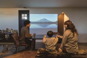 プロジェクター付きの照明