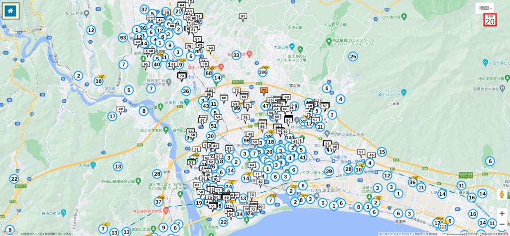 地図上で一目瞭然!「見たい情報」が瞬時にわかる土地バンク
